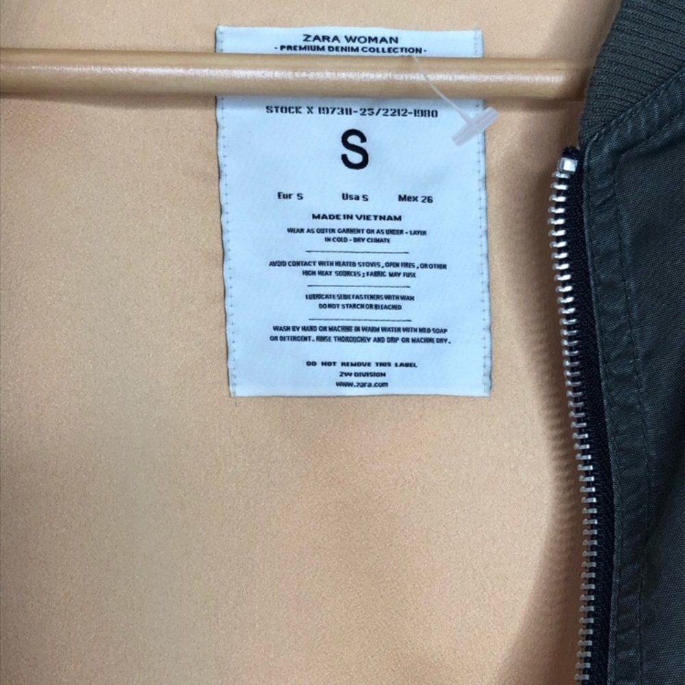 NWT ZARA THE SALVATION ARMY BOMBER JACKET - Picture 6 of 10